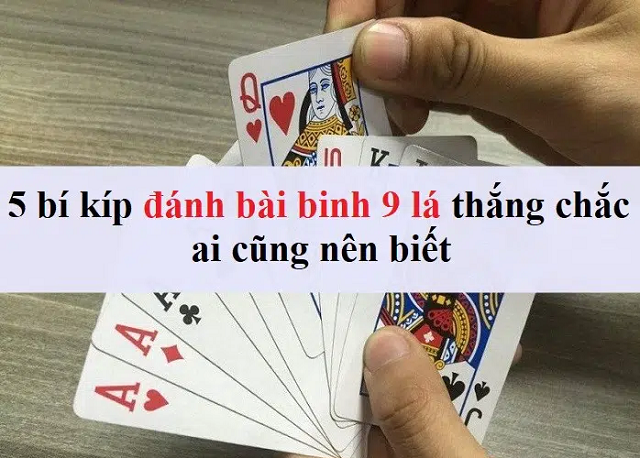 Luôn bình tĩnh khi chơi bài